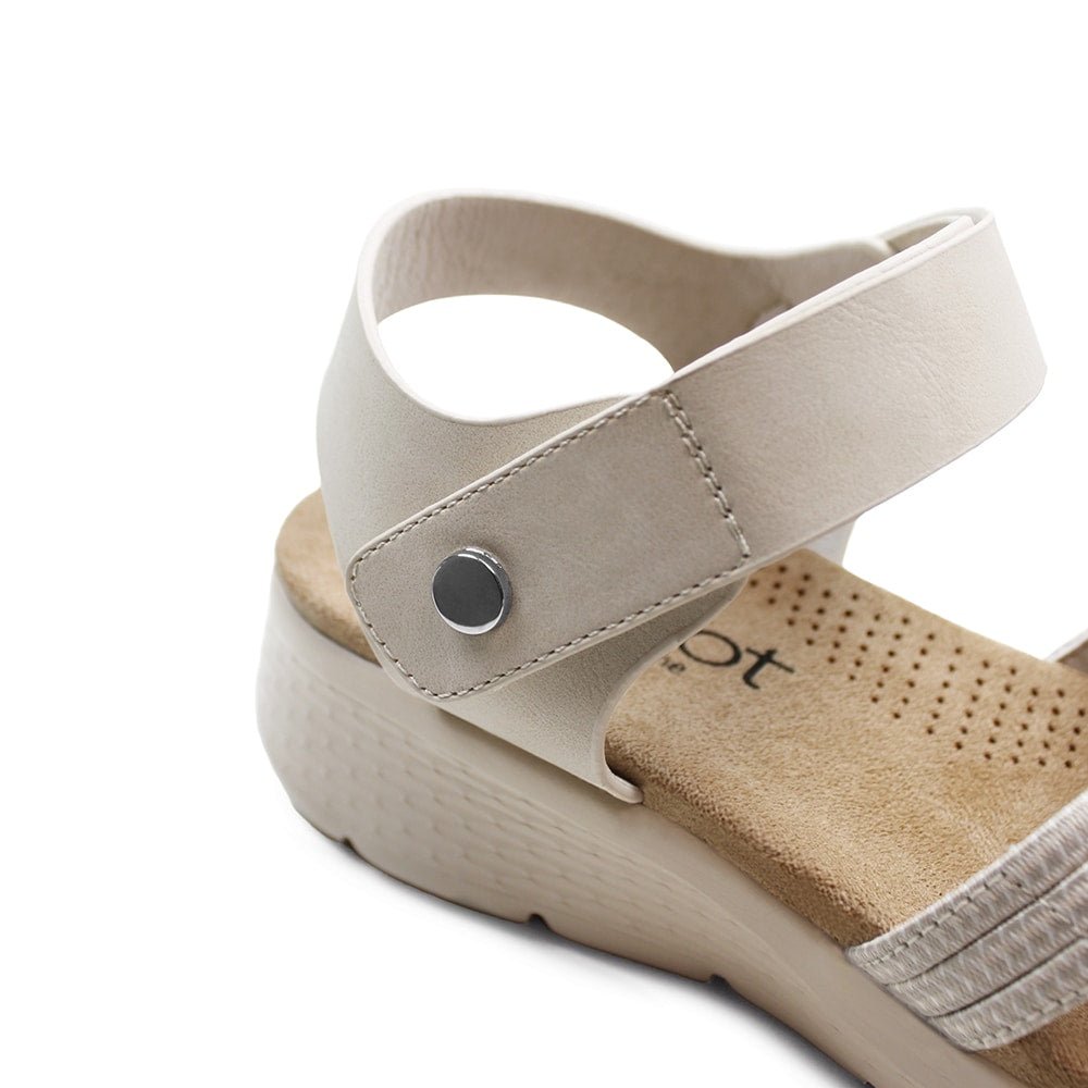 Minfot Cloudlite Sandaler Dame Nia Beige
