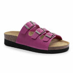 Minfot Lo Sandaler Dame Bio Skinn Fuxia