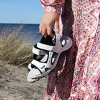 Minfot Sandhamn Sandaler Dame Lær Offwhite