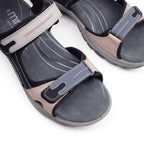 Minfot Sandhamn Sandaler Dame Nubuck Navy Pink