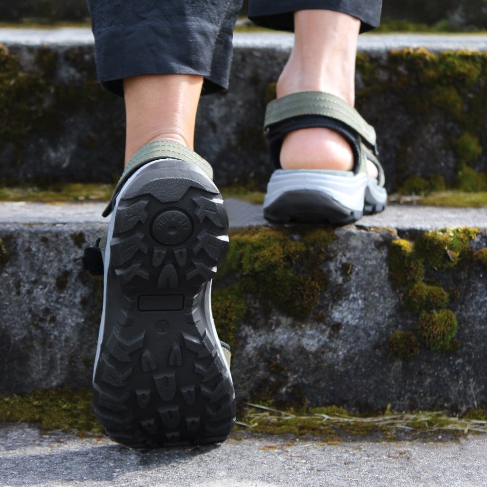 Minfot Sandaler Sandhamn Dame Nubuck OlivGrøn