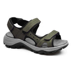 Minfot Sandhamn Sandaler Dame Nubuck Oliv Grønn