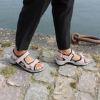 Minfot Sandhamn Sandaler Dame Nubuck Pink