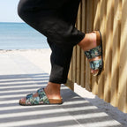 Minfot Softstep Sandaler Dame Biosandal 2-remmer Tropical Glow Svart