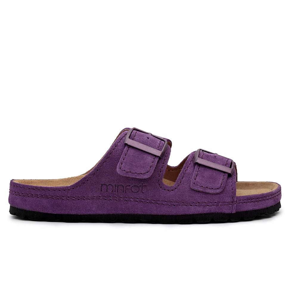 Minfot Sandaler Voss Semsket skinn Lila