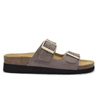Minfot Sandaler Myk Bio Moa Semsket skinn Grå