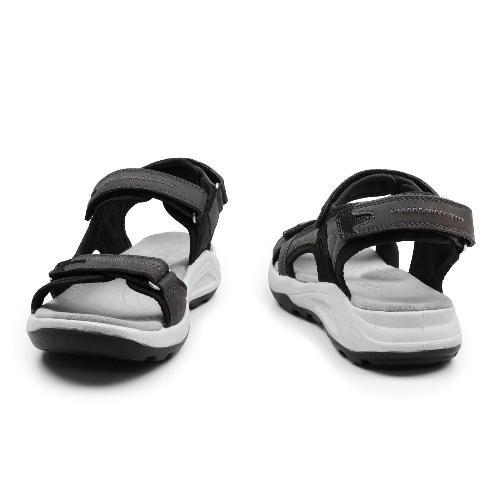 Minfot Nyhamn Sandaler Dame Nubuck Stone