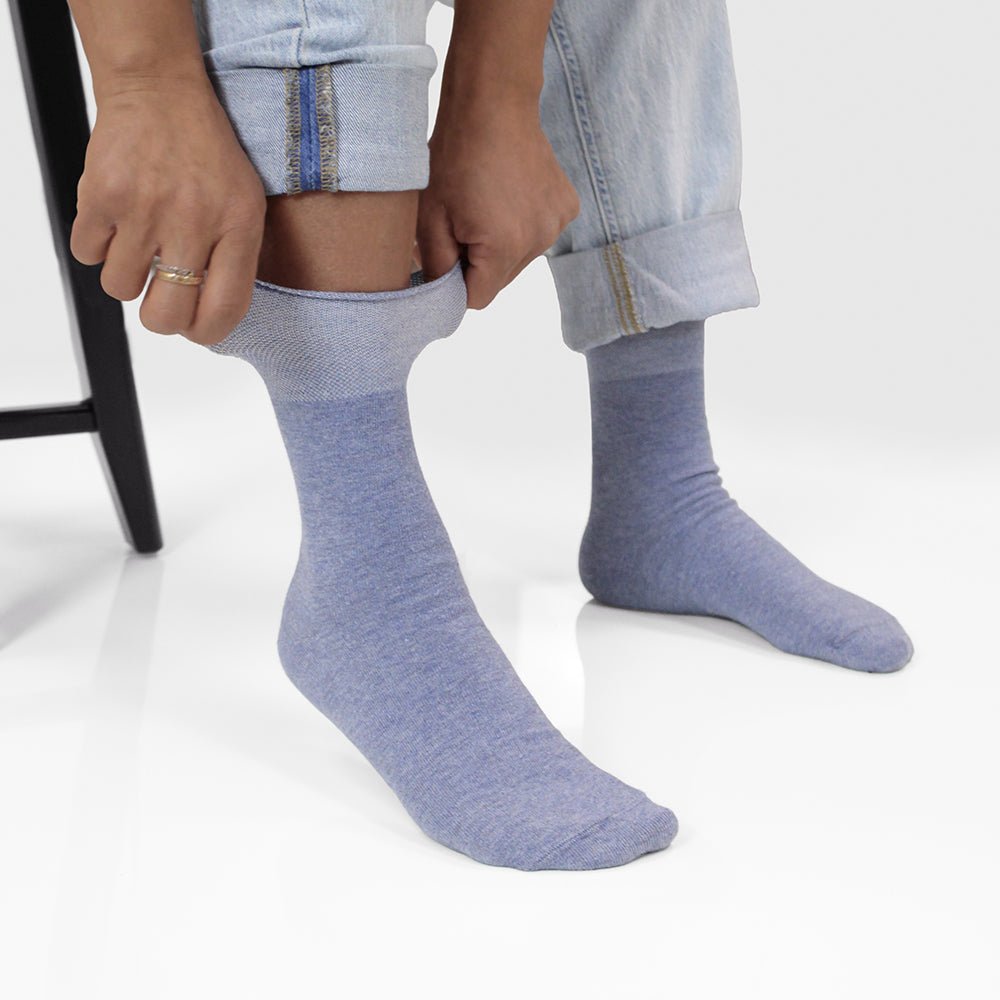 Minfot Sensitive Bambus Strømper Melange 5-pk