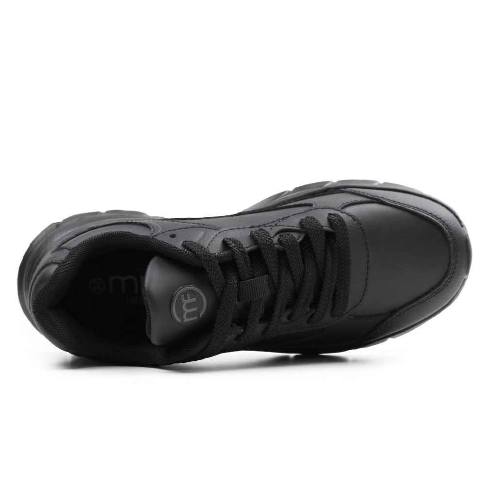 Minfot Joy Sneakers Dame Skinn Svart