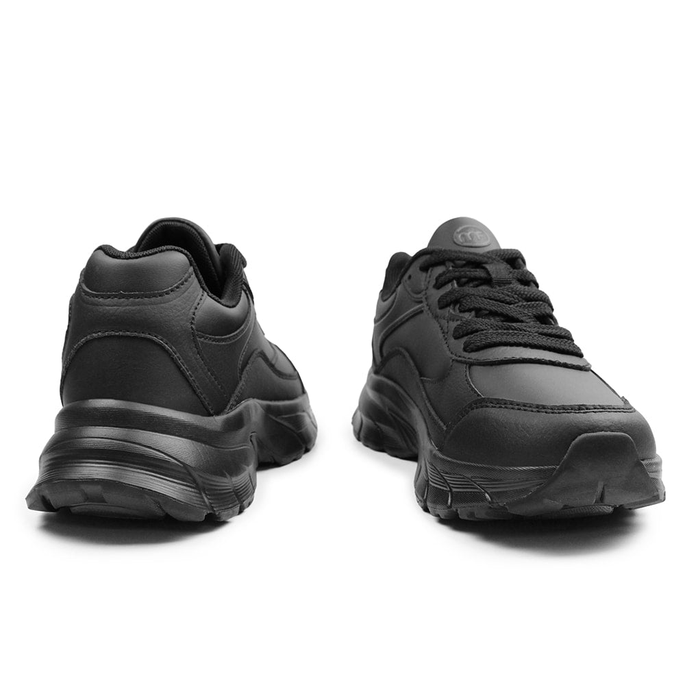 Minfot Joy Sneakers Dame Skinn Svart