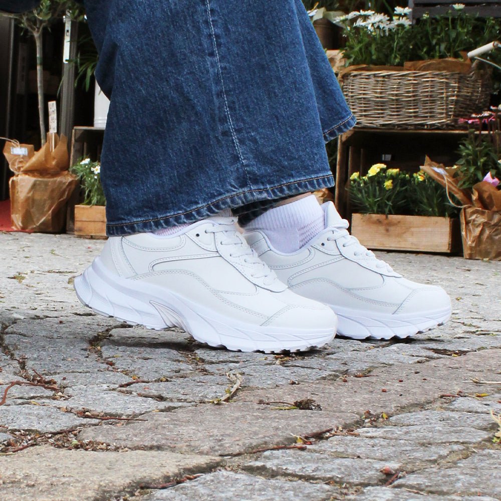 Produktbild 2 - Minfot Sneaker Joy Läder Vit