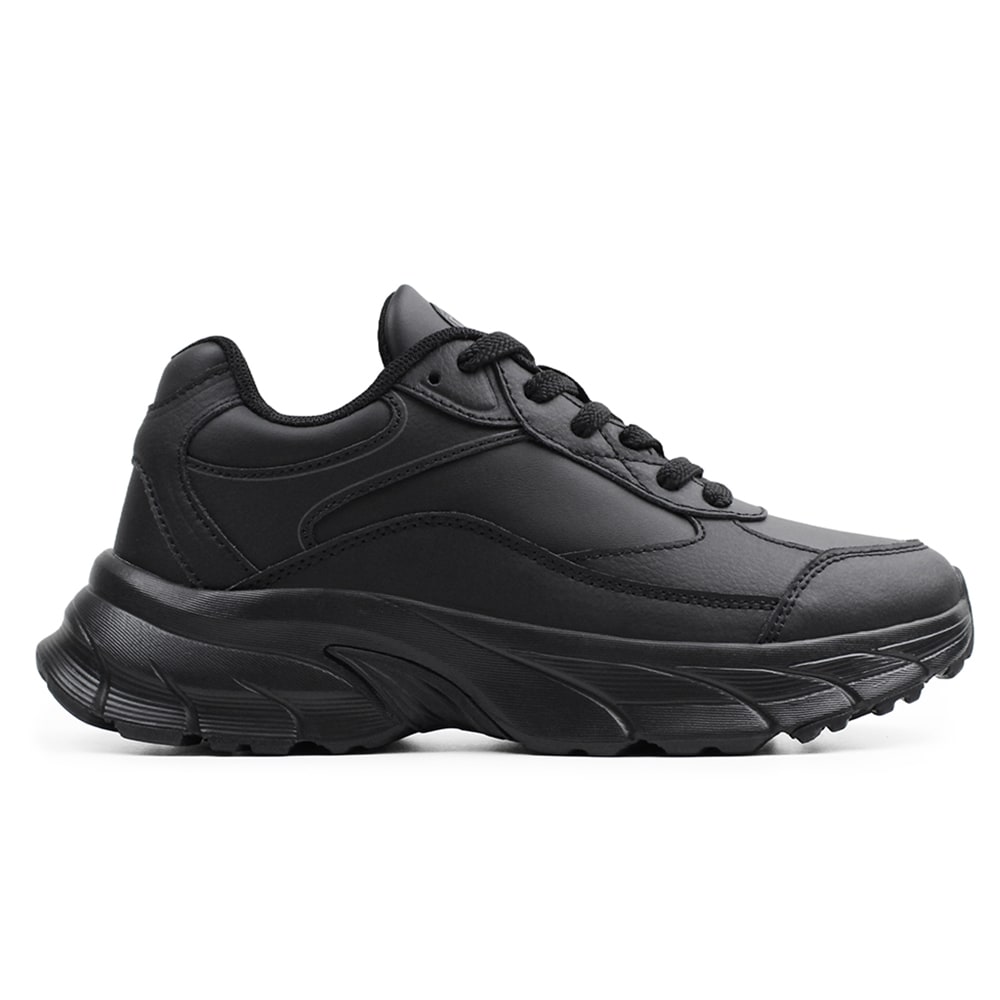 Minfot Joy Sneakers Dame Skinn Svart