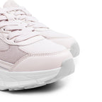 Minfot Joy Sneakers Dame Mesh Semsket skinn Rosa