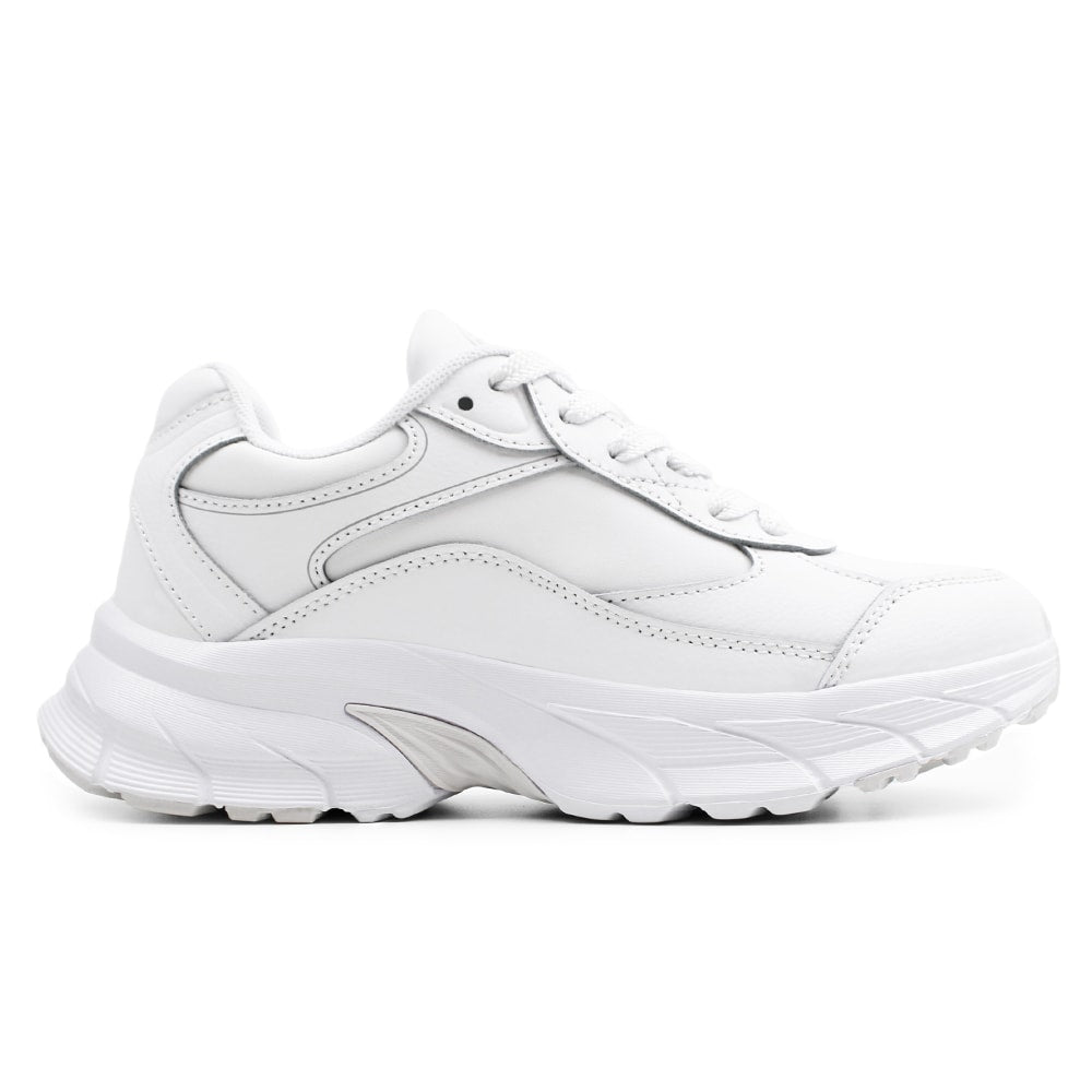 Minfot Joy Sneaker Dame Skinn Hvit