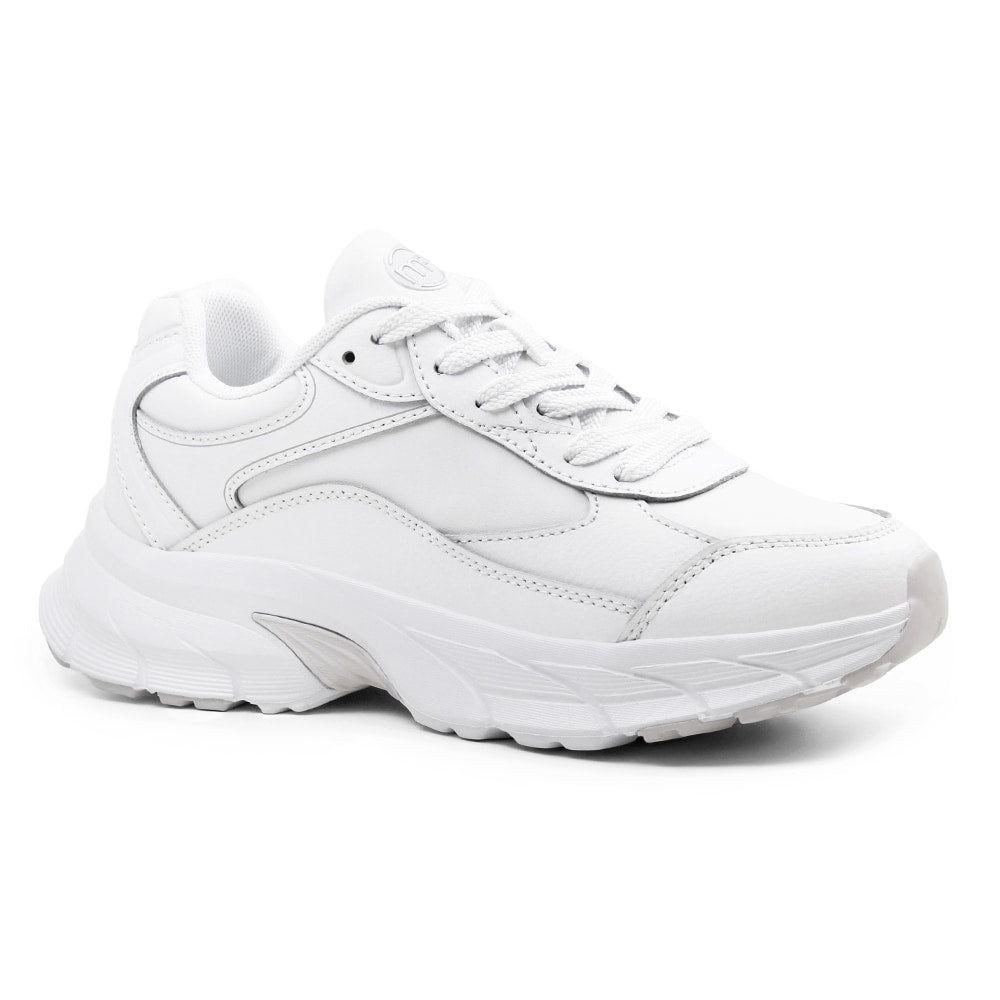 Minfot Sneaker Joy Dame Lær Hvit