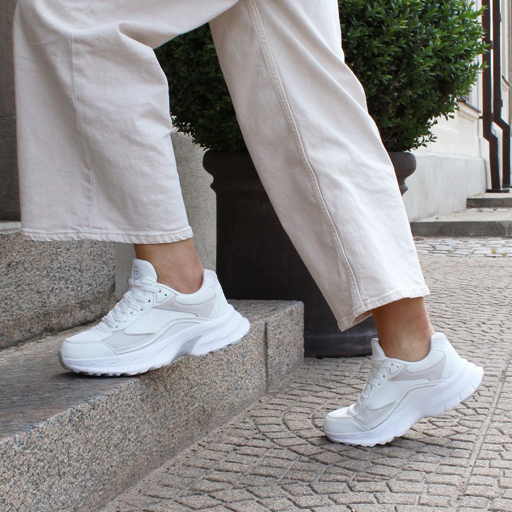 Produktbild 12 - Minfot Sneaker Joy Mesh Mocka Vit