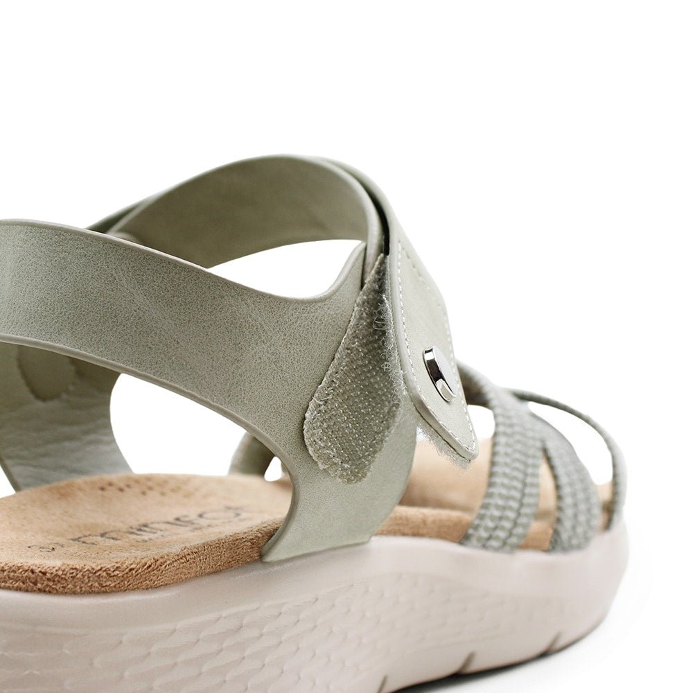 Minfot Cloudlite Nia Sandaler Dame Grønn