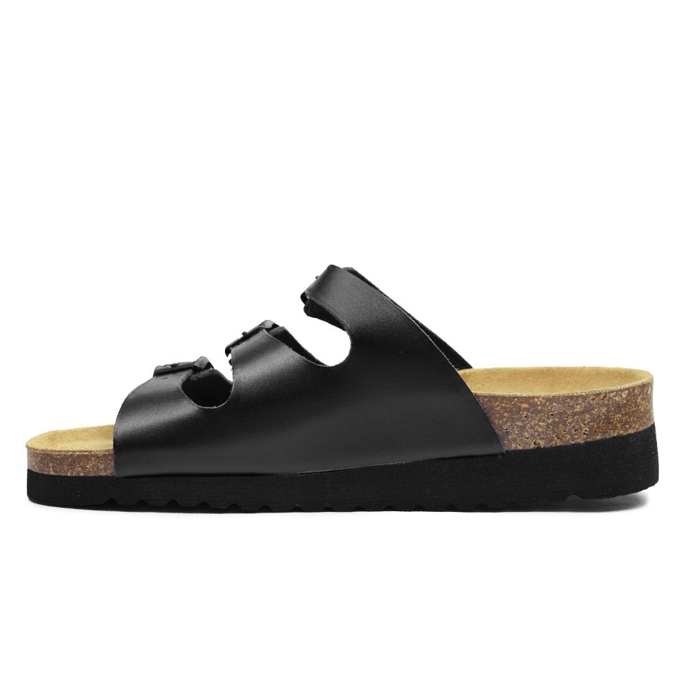 Minfot Sandal Myk Bio Dame Nappa Svart 