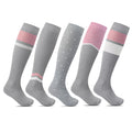 Minfot-Stodstrumpor-Bambu-Rosalin-5-pack
