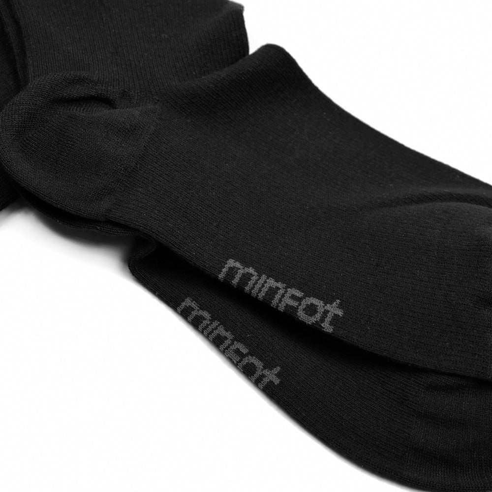 Minfot-Stodstrumpor-Breda-bambu-Svart-5-pack