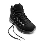 Minfot Stride Mid Sko Unisex Vanntett TEX Svart