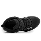 Minfot Stride Mid Sko Unisex Vanntett TEX Svart
