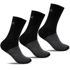 Minfot Strømper Cool Max Svart 3-Pack