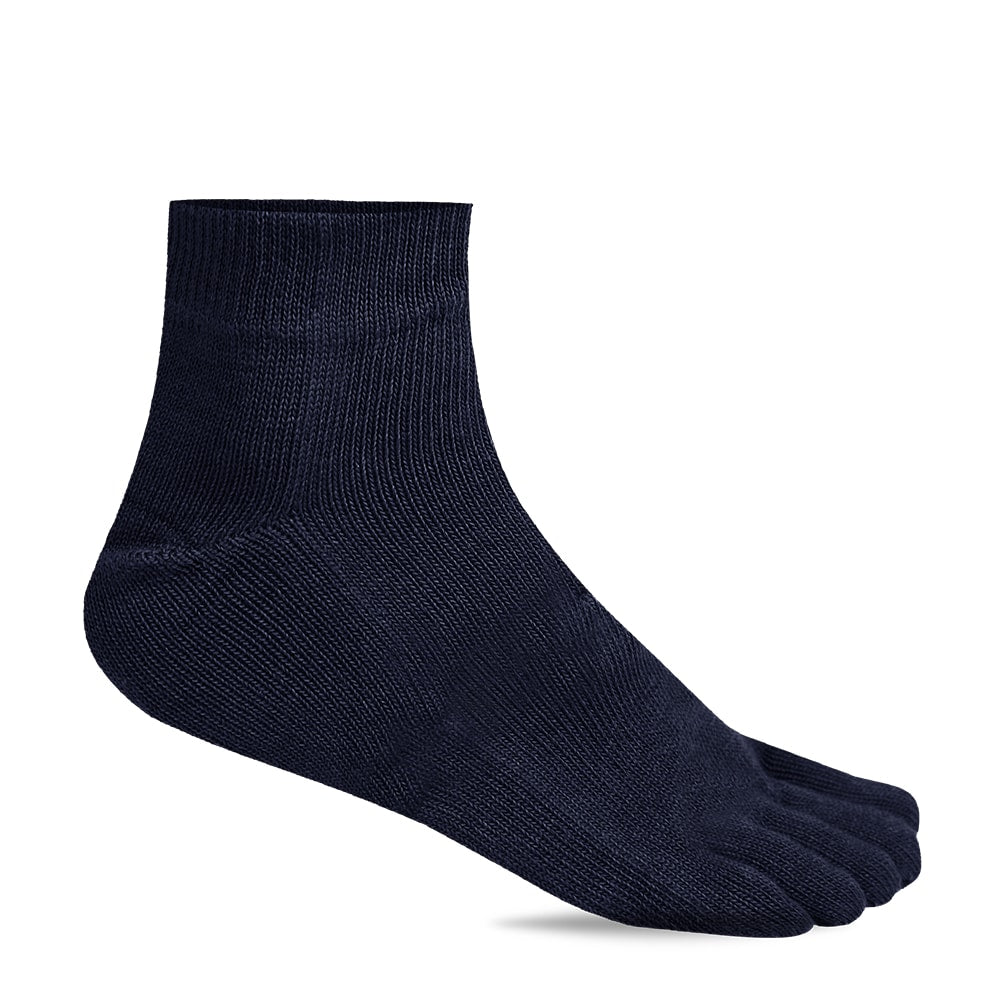 Minfot Tåstrømper Bomull Marin 1-pk