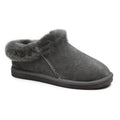 Minfot Saueskinnstøfler Bergen med såle Grå
