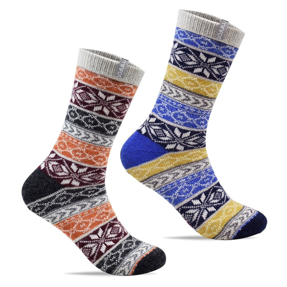 Minfot Ullstrømper Hytte 2-pk