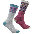 Minfot Ullsokker Mys Multi 2-pack