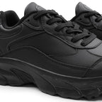 Minfot Joy Sneakers Dame Skinn Svart