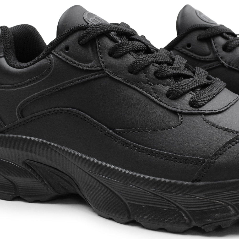 Minfot Joy Sneakers Dame Skinn Svart