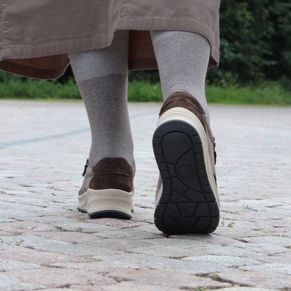 Produktbild 16 - Minfot Vei Sneaker i Stretch Nubuck Taupe Oxid