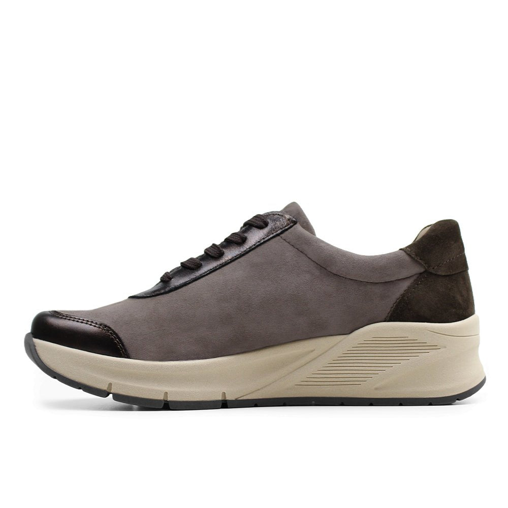 Produktbild 4 - Minfot Vei Sneaker i Stretch Nubuck Taupe Oxid