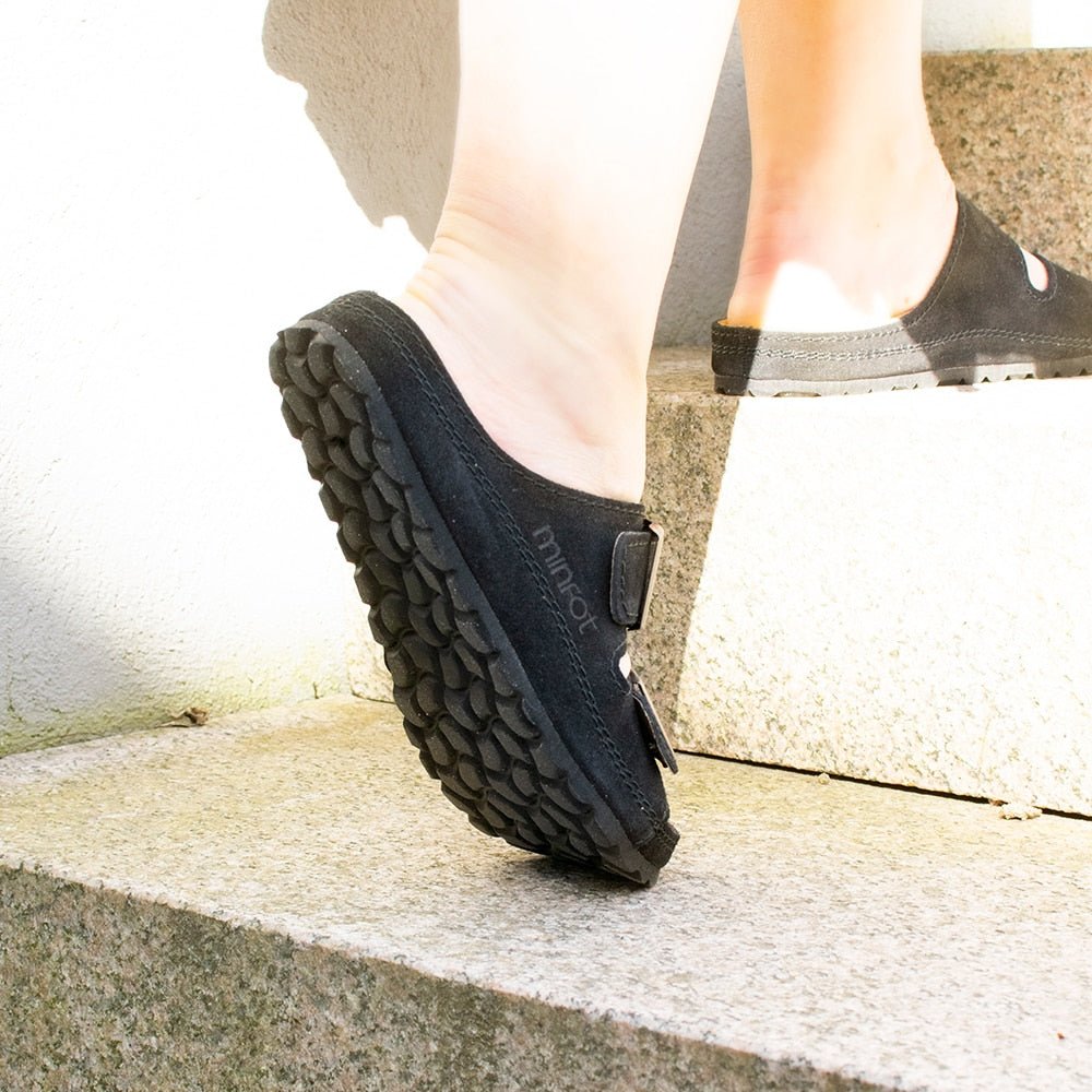 Minfot Sandaler Voss Semsket skinn Svart