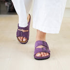 Minfot Sandaler Voss Semsket skinn Lila