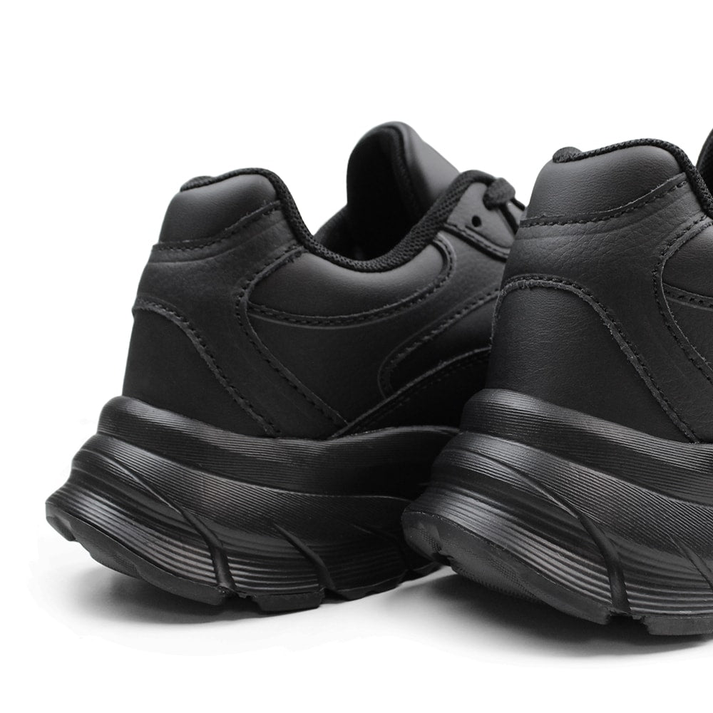 Minfot Joy Sneakers Dame Skinn Svart