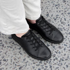 Minfot Aveny Sneaker Dame Skinn Svart