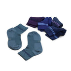 Minfot Bambustrømper Quarter Lake 5-pk