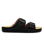 Minfot Sandaler Voss Dame Semsket skinn Svart