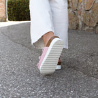 Minfot Dots Sandaler Dame Myk Bio Rosa