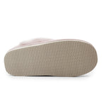 Minfot Saueskinnstøfler Slip-on Duved med såle Rose