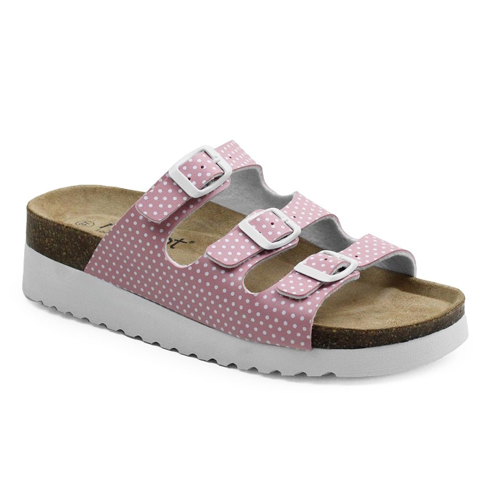 Minfot Sandal Myk Bio Dots Rosa
