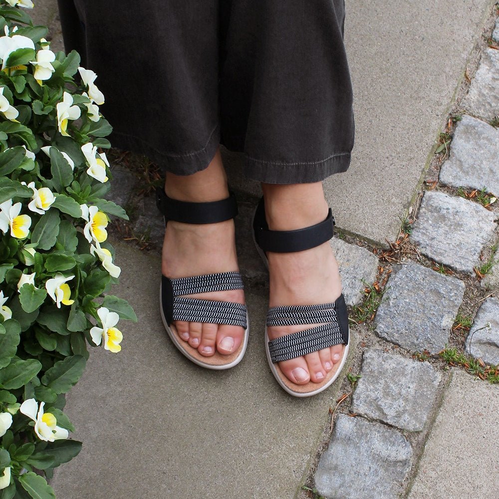 Minfot Cloudlite Eve Sandaler Dame Svart