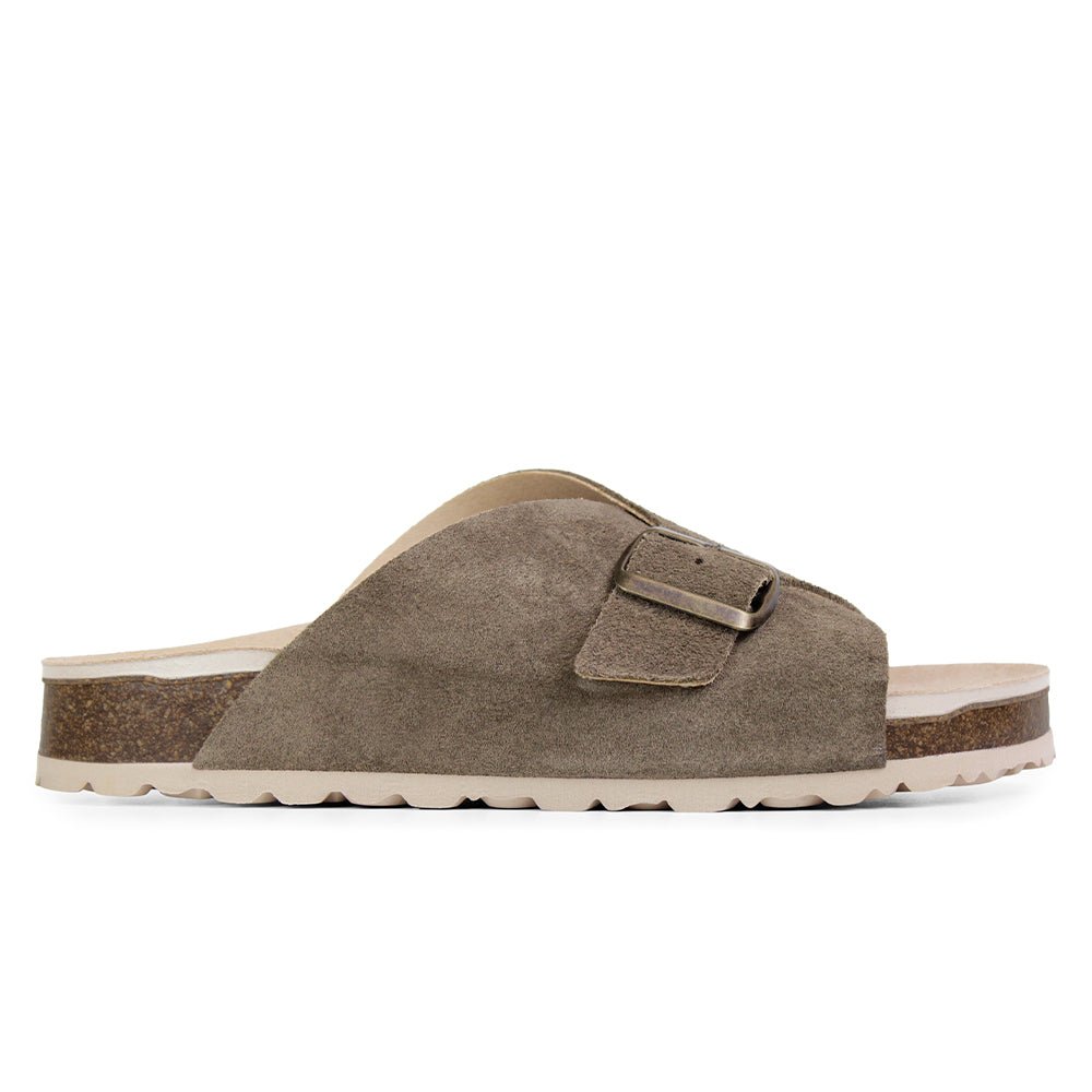 Minfot Li Sandaler Dame Semsket Hallux Valgus Primo Soft Stone