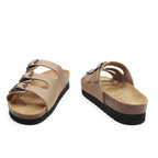 Minfot Lo Sandaler Dame Bio Skinn Stone