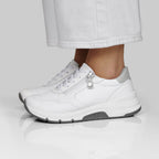 Minfot Sneaker Softrole Lux Stretch Hvit
