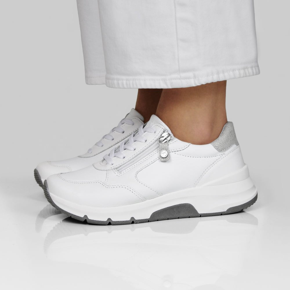 Minfot Sneaker Softrole Lux Stretch Hvit