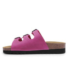 Minfot Lo Sandaler Dame Bio Skinn Fuxia